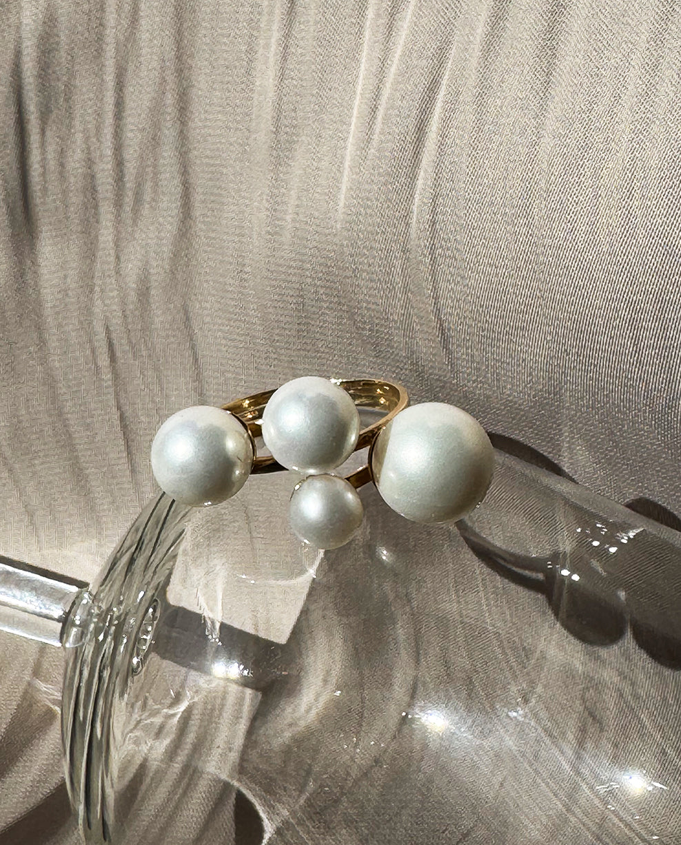 Anel em Ouro 18k/750 com Pérola Shell