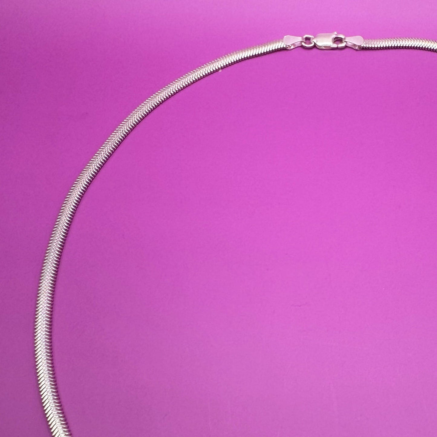 Colar em Prata 925 Ômega – 40cm