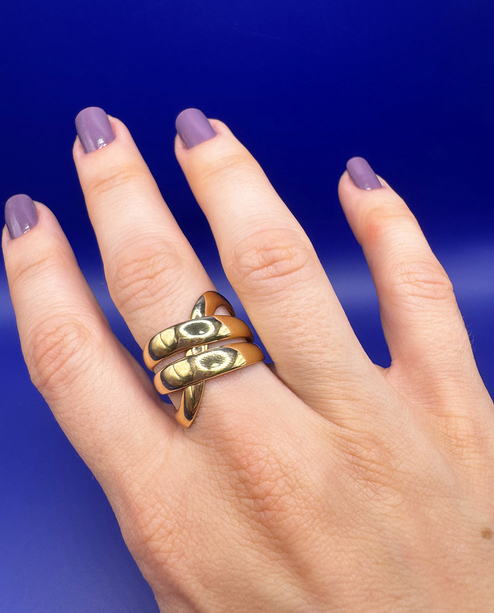 Anel Ouro Power 18k