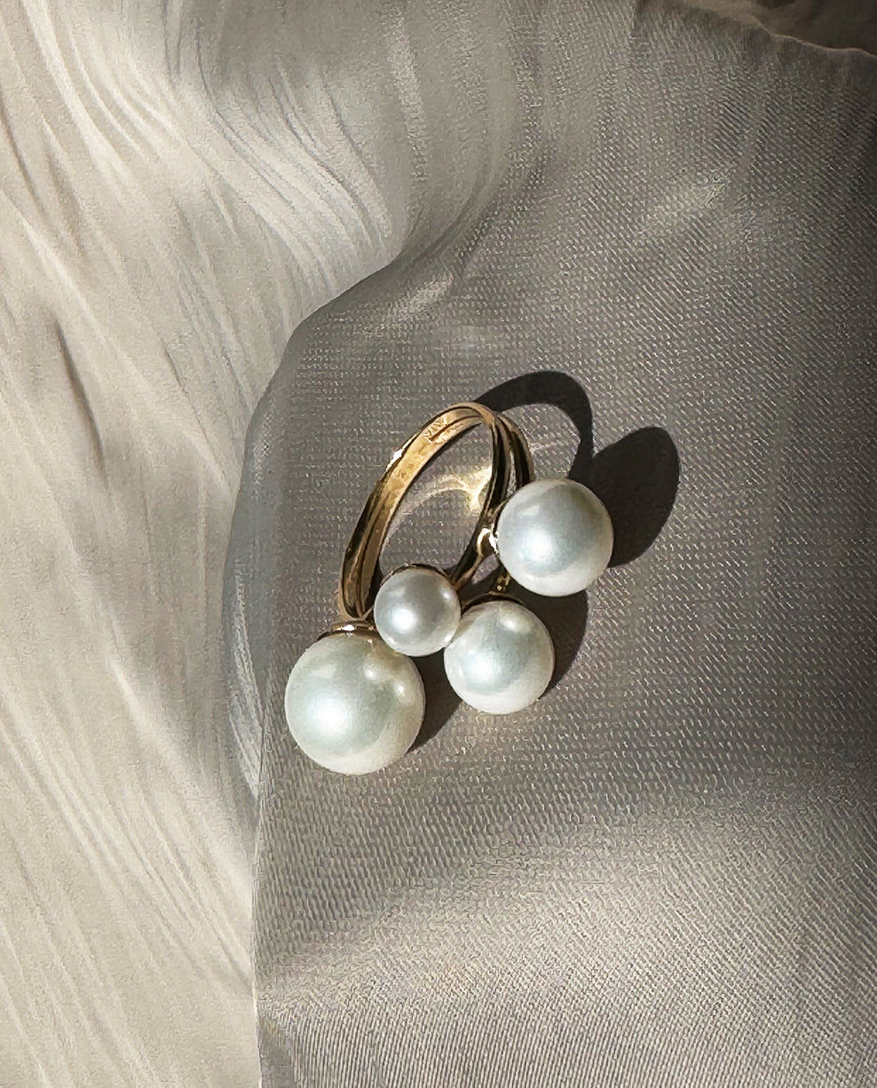Anel em Ouro 18k/750 com Pérola Shell