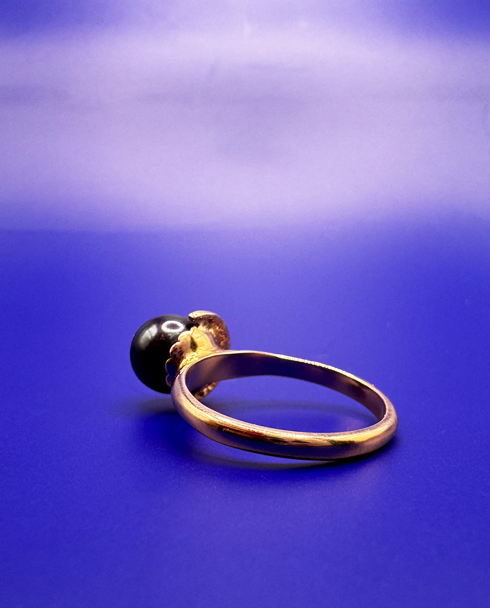 Anel Blue Moon Ouro Rose 18k