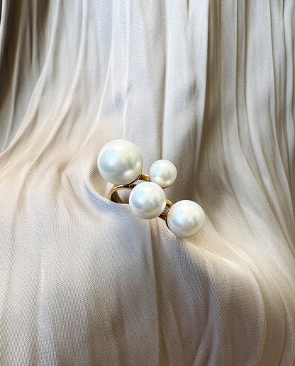 Anel em Ouro 18k/750 com Pérola Shell