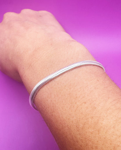 Pulseira em Prata 925 Ômega 18 cm