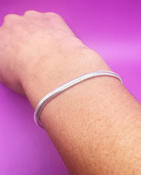 Pulseira em Prata 925 Ômega 18 cm