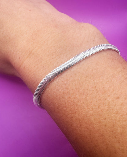 Pulseira em Prata 925 Ômega 18 cm
